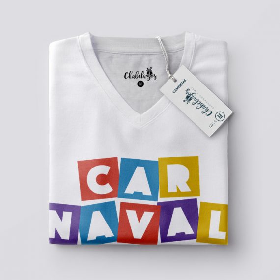 Camiseta Carnaval Doblada V