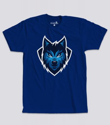 Camiseta Lobo Azul
