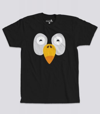 Camiseta Pinguino negra